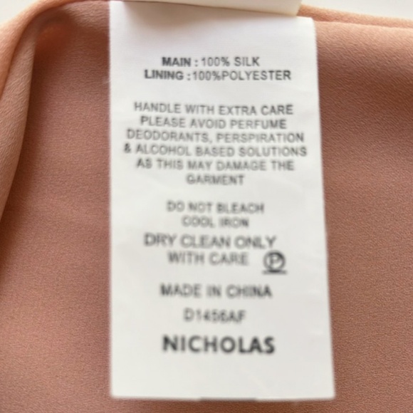 Nicholas The Label The Secret Garden Cold Shoulder Dress US Size 6 - Picture 11 of 11